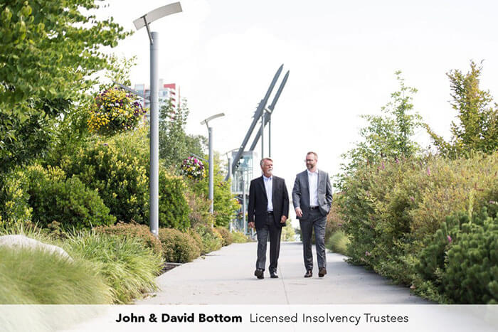 John and David Bottom, the Licensed Insolvency Trustee of J. Bottom & Associates Ltd